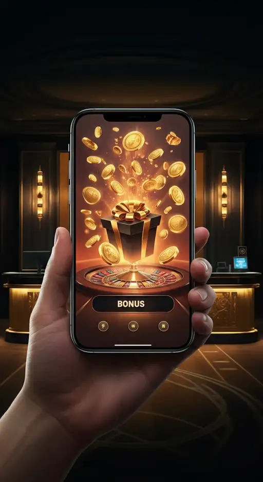 Grote banner van Vipzino Casino bonussen met een welkomstpakket van €2500 en gratis spins, geoptimaliseerd voor online spelers.